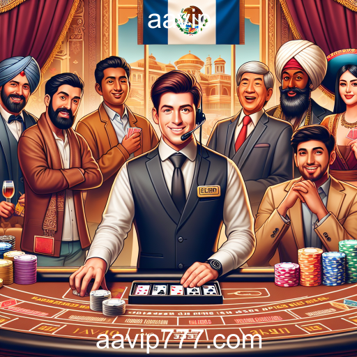 Descubra o Mundo do Live Casino no aavip